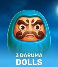 3 Daruma Dolls 3 Daruma Dolls